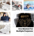 Golden Wedding Anniversary Blanket A Perfect Gift for Your Parents